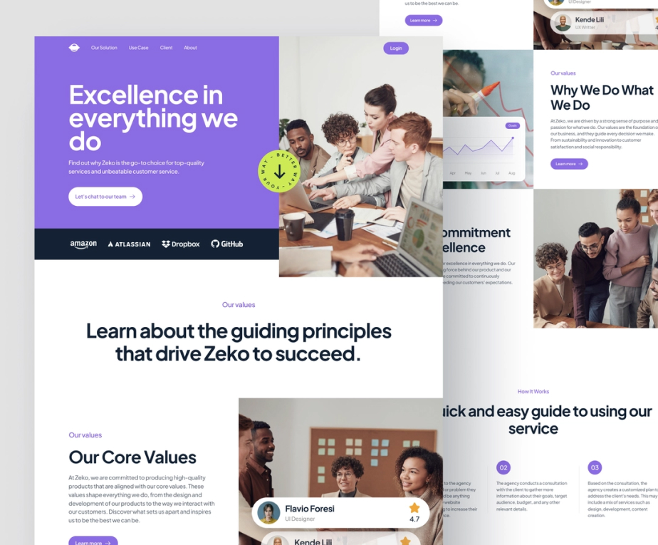 Agency Website Design